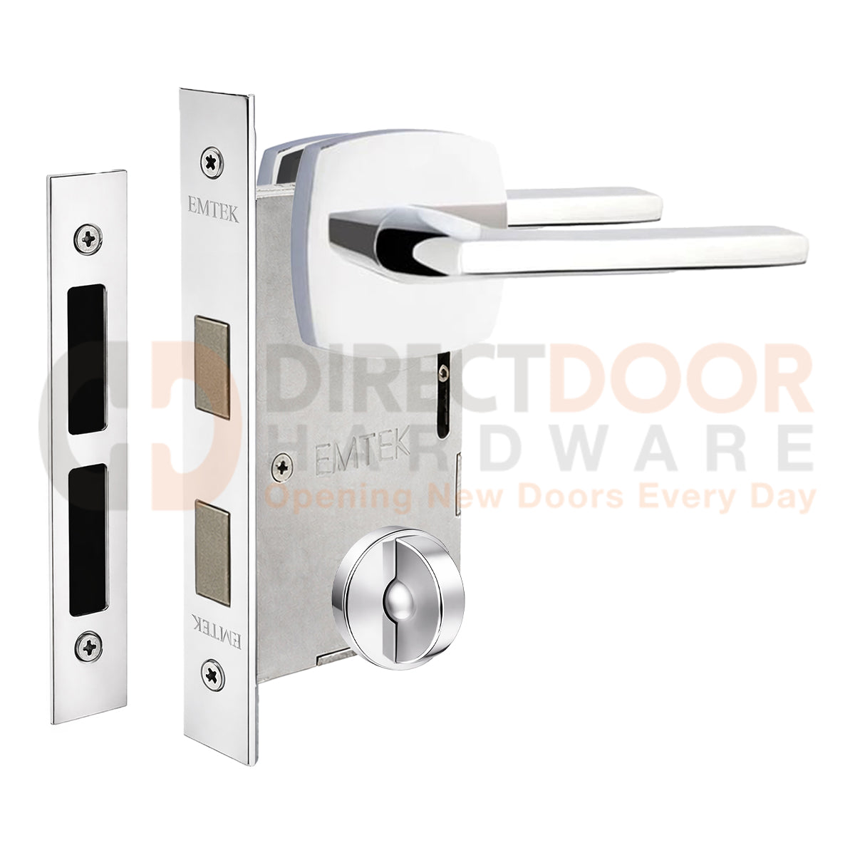 Emtek Helios Interior Mortise Lever with Urban Rosette