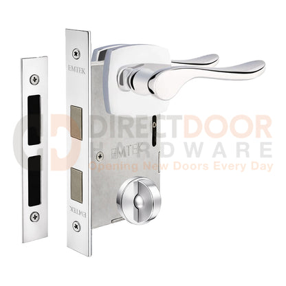 Emtek Luzern Interior Mortise Lever with Urban Rosette