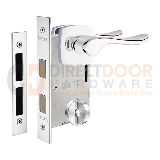 Emtek Luzern Interior Mortise Lever with Urban Rosette
