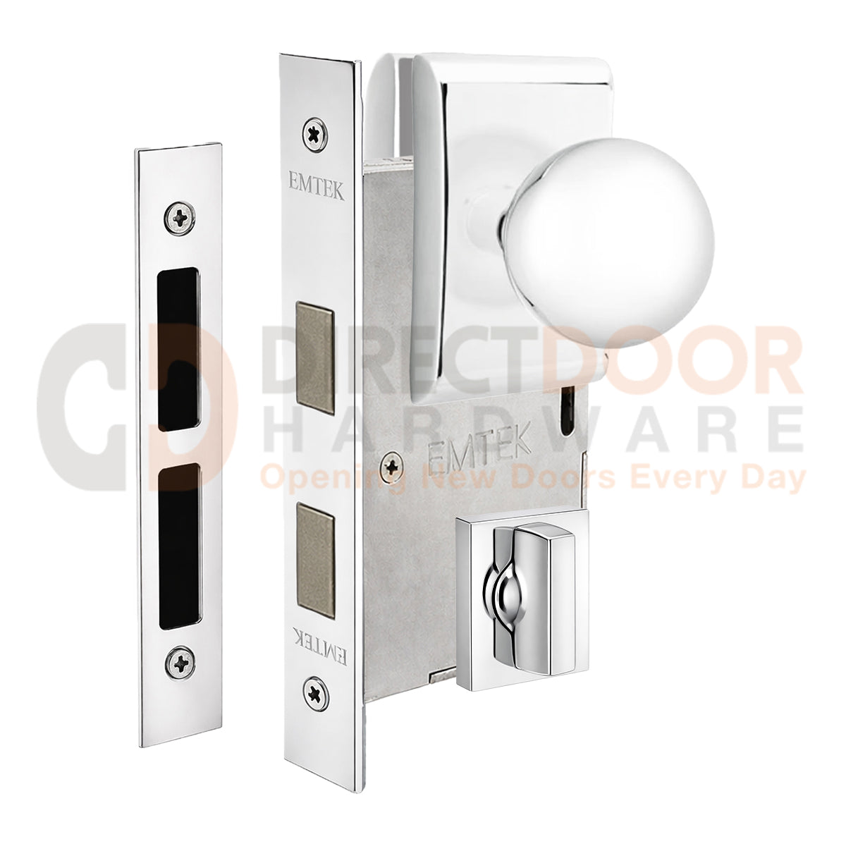 Emtek Orb Interior Mortise Knob with Neos Rosette