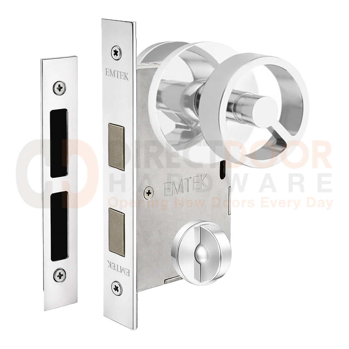 Emtek Spoke Interior Mortise Knob with Disk Rosette