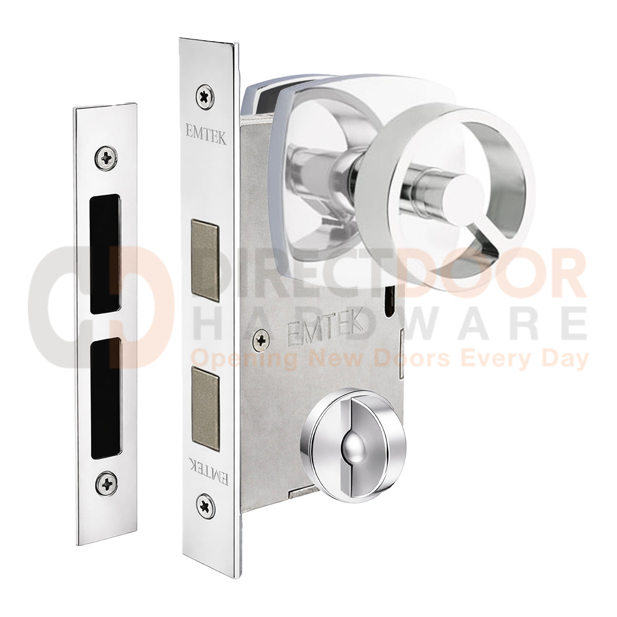 Emtek Spoke Interior Mortise Knob with Urban Rosette