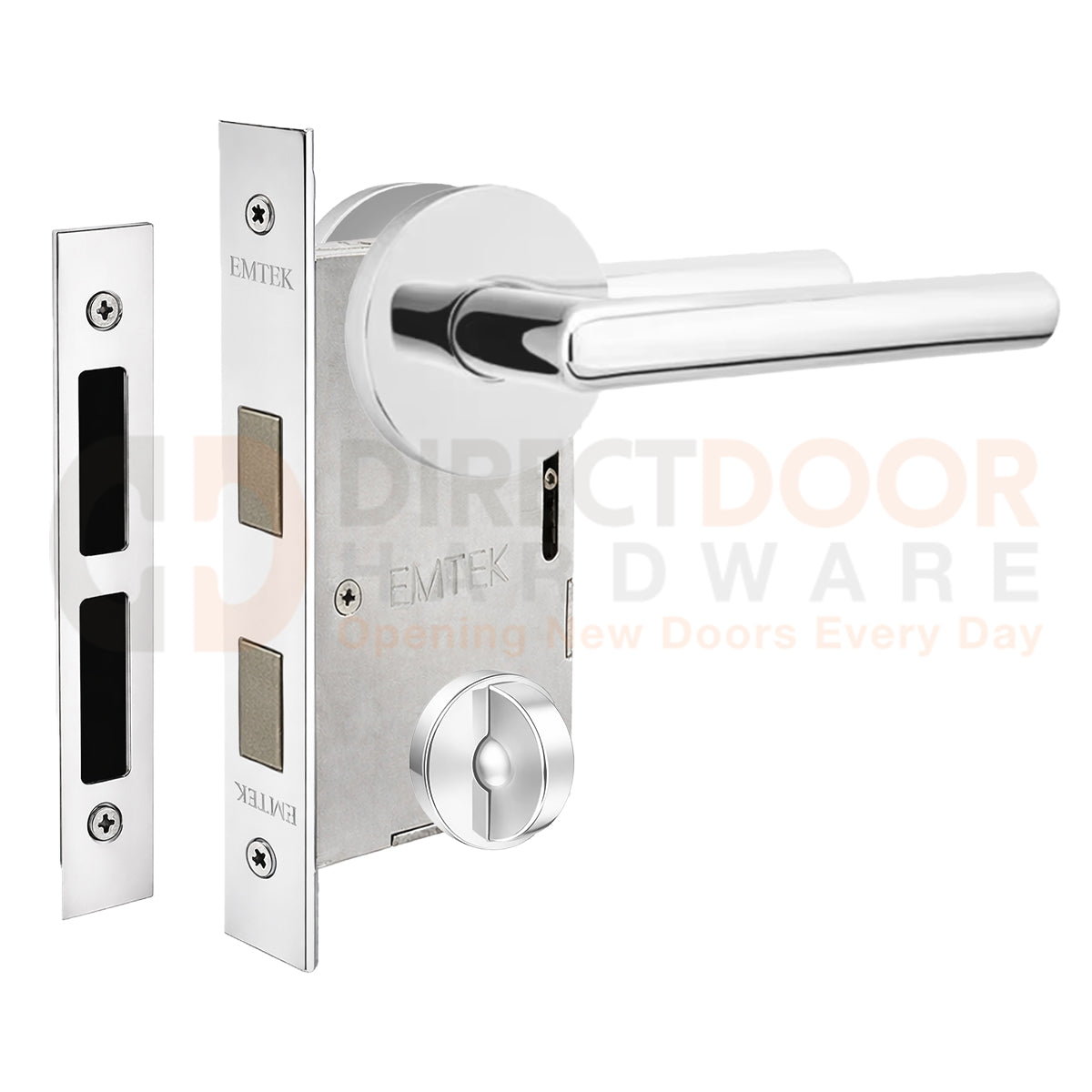Emtek Stuttgart Interior Mortise Lever with Disk Rosette