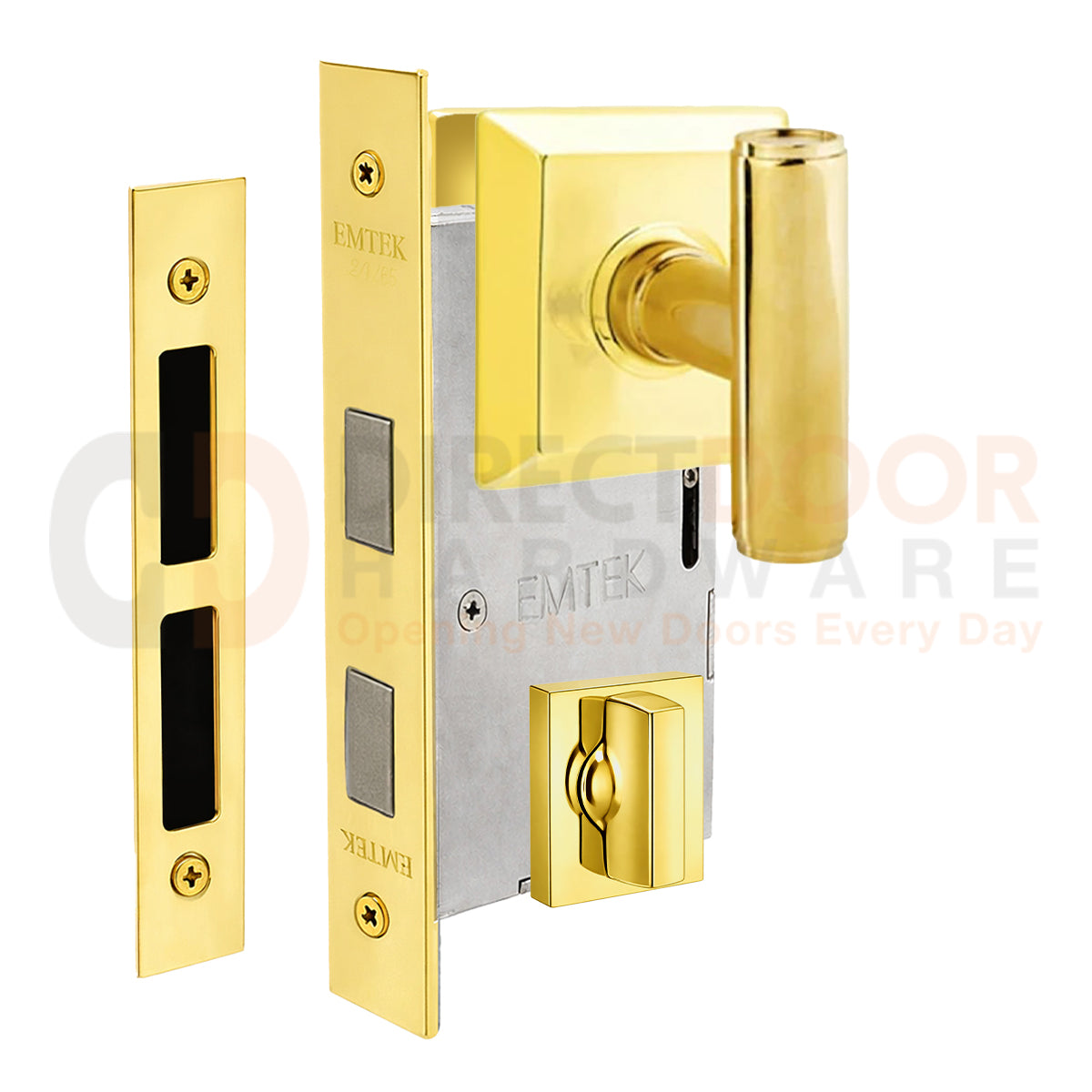 Emtek Ace Interior Mortise Knob with Quincy Rosette