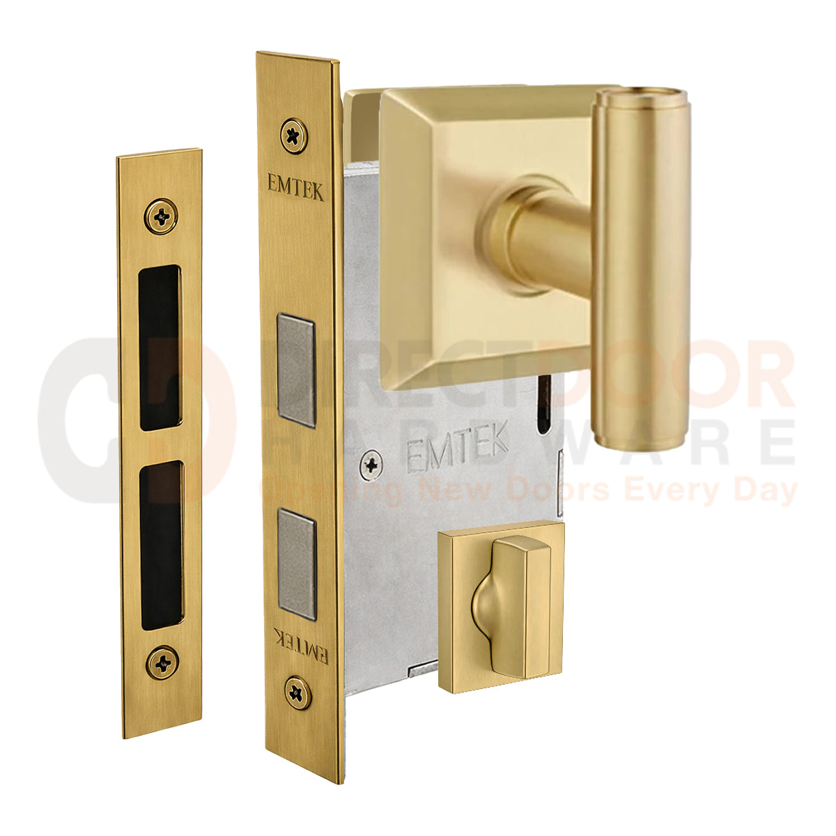 Emtek Ace Interior Mortise Knob with Quincy Rosette
