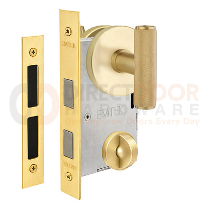 Emtek Ace Knurled Interior Mortise Knob with Disk Rosette