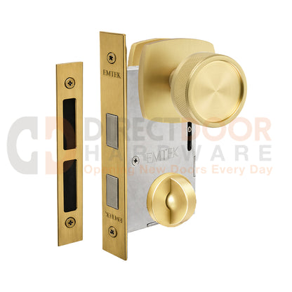 Emtek Conical Marble Interior Mortise Lever with Urban Rosette