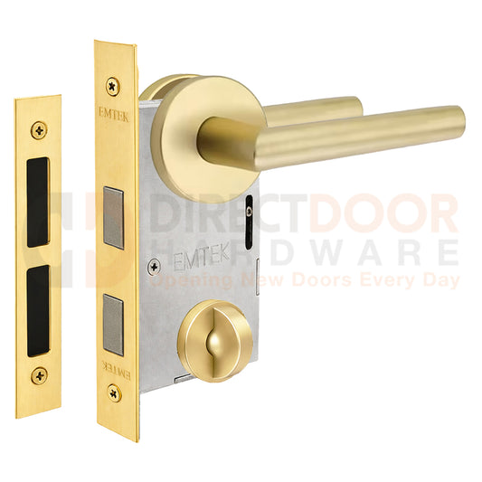 Emtek Stuttgart Interior Mortise Lever with Disk Rosette