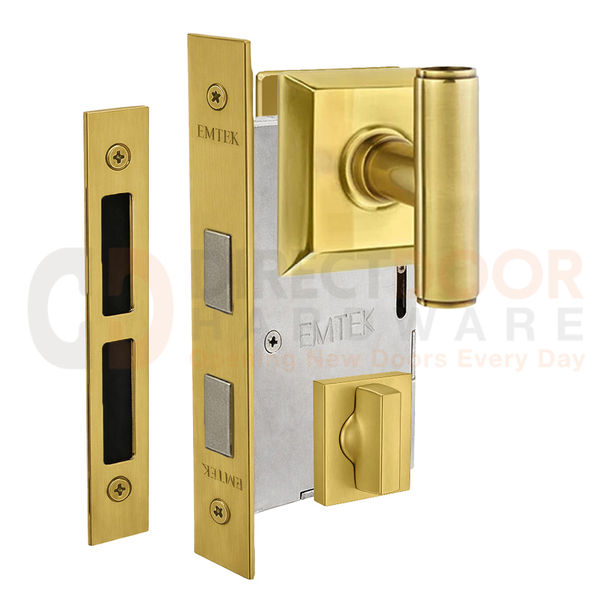 Emtek Ace Interior Mortise Knob with Quincy Rosette