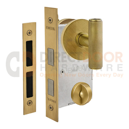 Emtek Ace Knurled Interior Mortise Knob with Disk Rosette