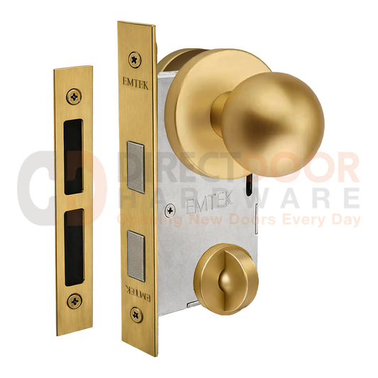 Emtek Orb Interior Mortise Knob with Disk Rosette