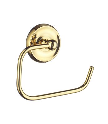 Smedbo Villa Collection Toilet Roll Holder - Polished Brass