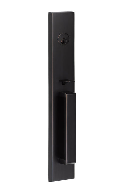 Sure-Loc Vail Entry Handleset - Vintage Bronze