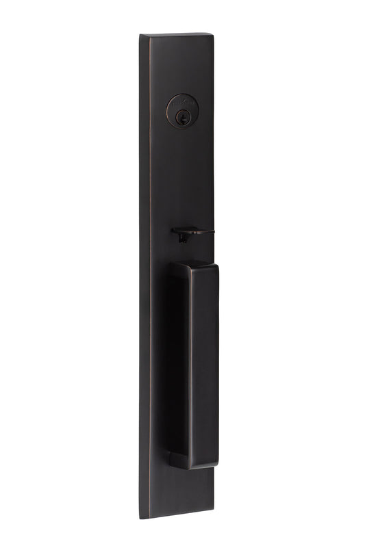 Sure-Loc Vail Entry Handleset - Vintage Bronze
