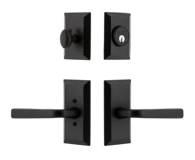 Ageless Iron Lance Lever with Vale Short Plate Combo Entry Set
