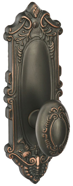 Emtek Victoria Non-Keyed Sideplate Lock