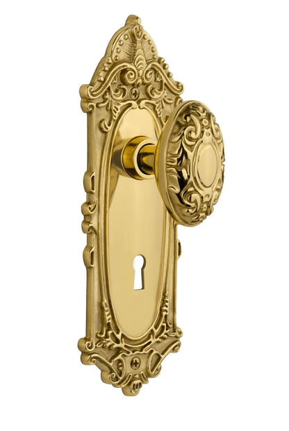 Nostalgic Warehouse Victorian Plate with Victorian Knob
