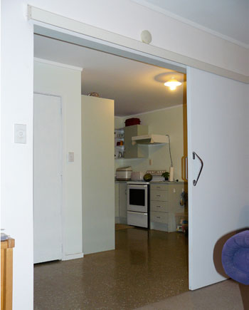 Cavity Sliders Wall Mounted Sliding Door Track - Natural Anodized