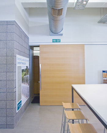 Cavity Sliders Wall Mounted Sliding Door Track - Natural Anodized