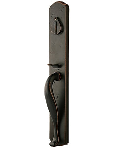 Sure-Loc Sandcast Wasatch Handleset in Antique Bronze