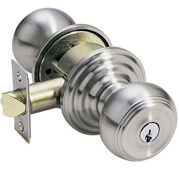 Emtek Waverly Knob  - Regular Rosette - Satin Nickel