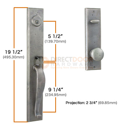 Weslock Rockford Handleset