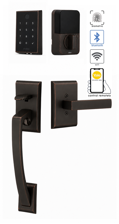Emtek Ares Entrance Handleset