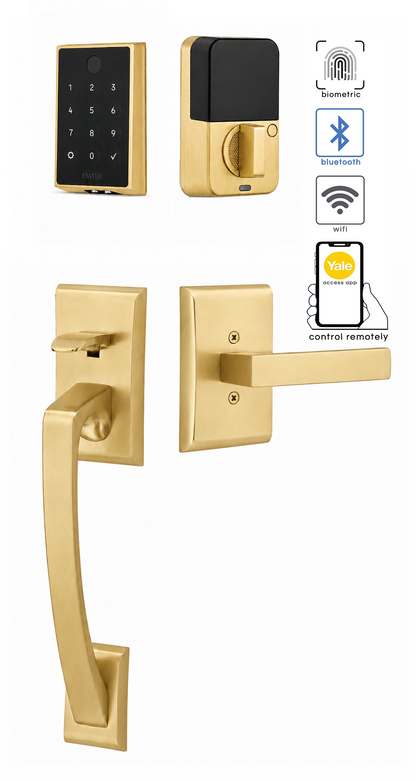 Emtek Ares Entrance Handleset