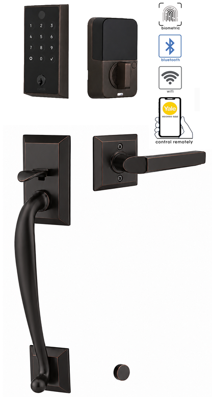 Emtek Franklin Empowered 2 Entry Handleset