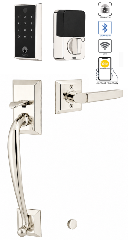 Emtek Franklin Empowered 2 Entry Handleset