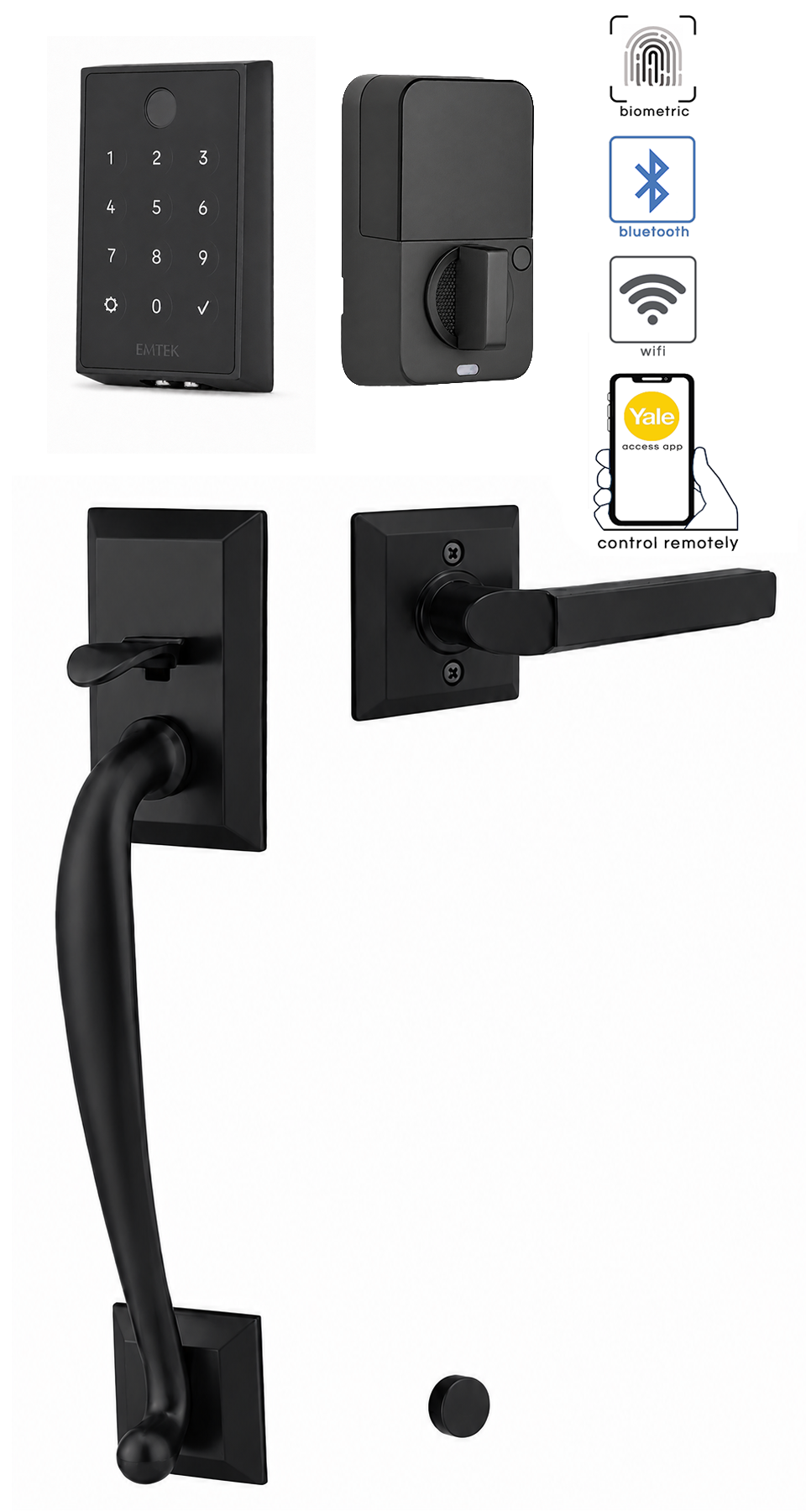 Emtek Franklin Empowered 2 Entry Handleset