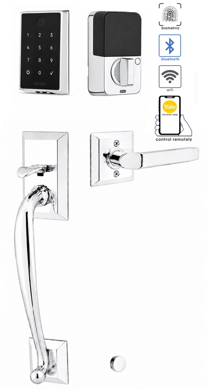 Emtek Franklin Empowered 2 Entry Handleset