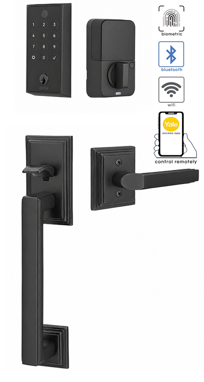 Emtek Hamden Entrance Handleset