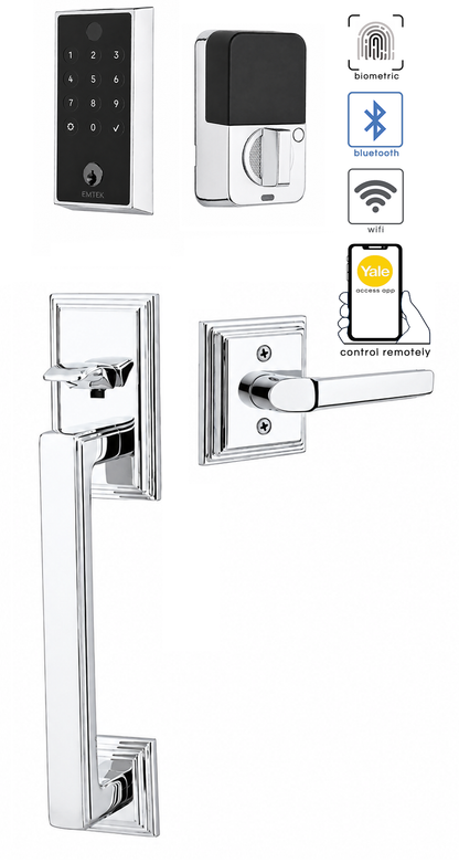 Emtek Hamden Entrance Handleset