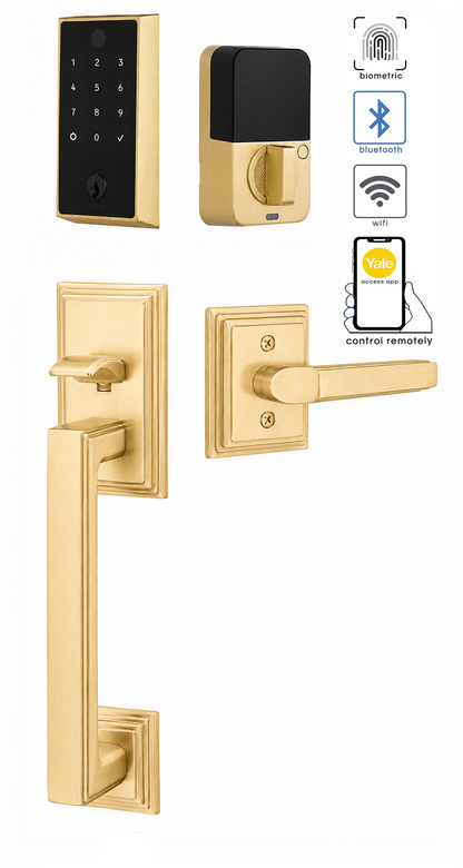 Emtek Hamden Entrance Handleset