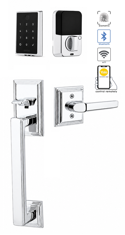 Emtek Hamden Entrance Handleset