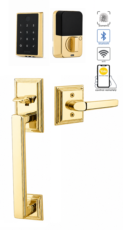 Emtek Hamden Entrance Handleset