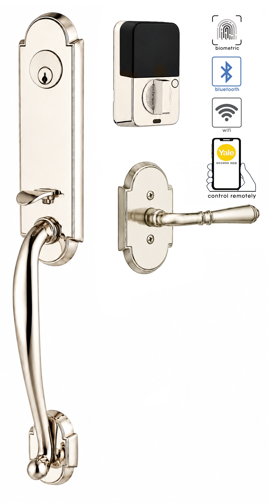 Emtek Richmond Entrance Handleset