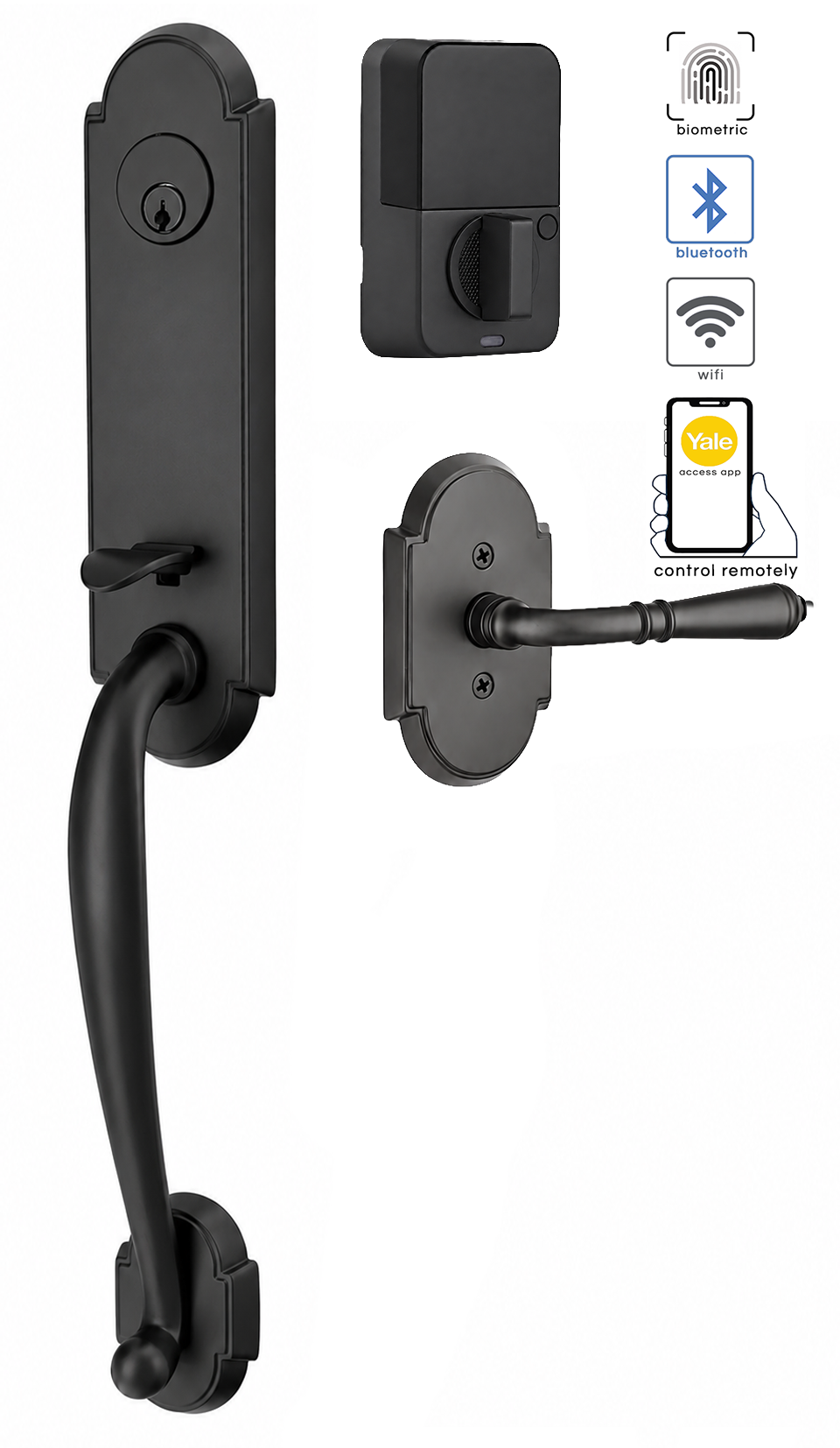 Emtek Richmond Entrance Handleset