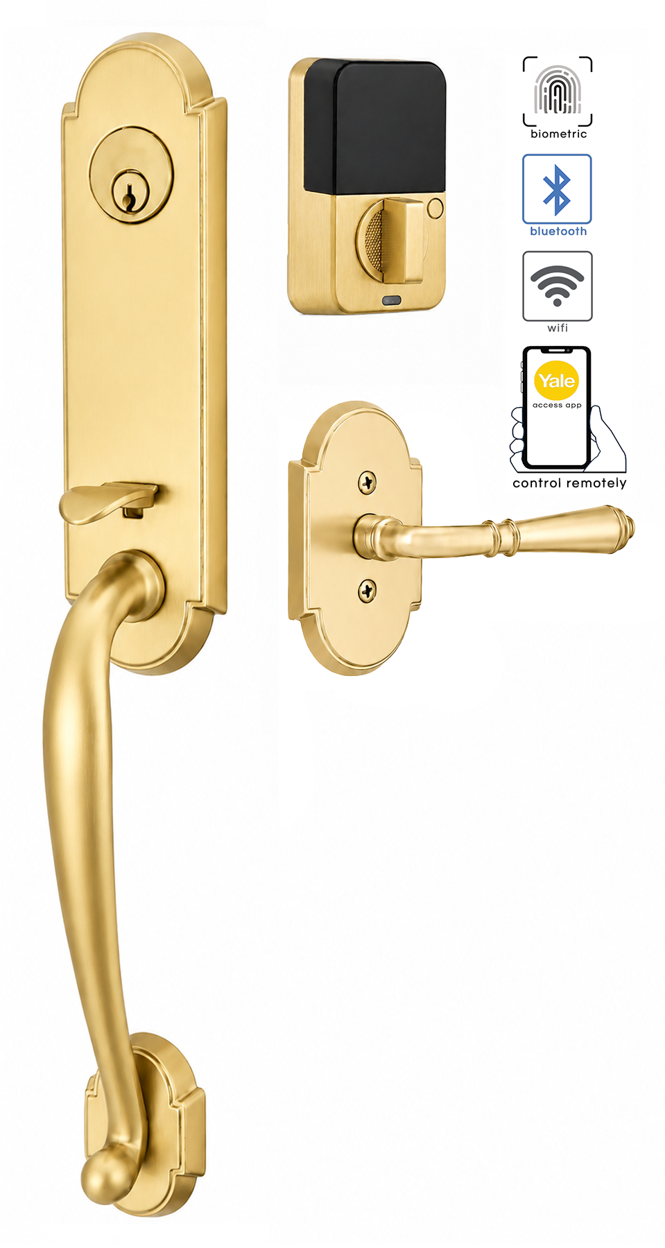 Emtek Richmond Entrance Handleset