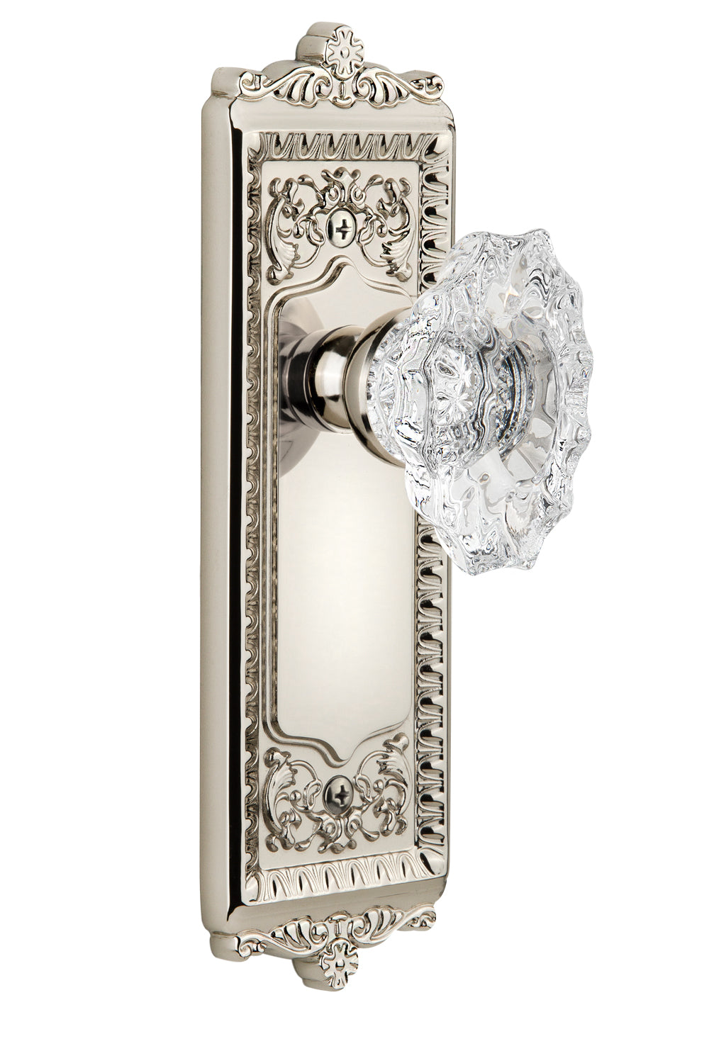 Grandeur Windsor Plate with Biarritz Knob