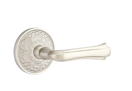 Emtek Wembley Lever With Lancaster Rosette