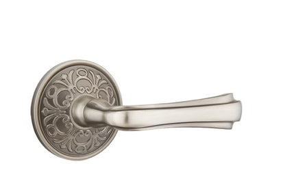 Emtek Wembley Lever With Lancaster Rosette