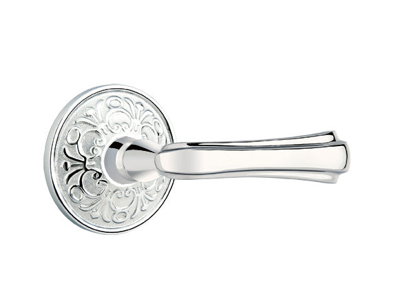 Emtek Wembley Lever With Lancaster Rosette