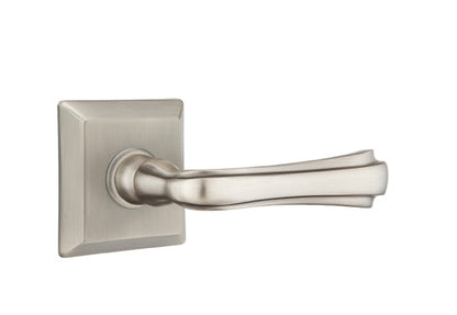 Emtek Wembley Lever With Quincy Rosette