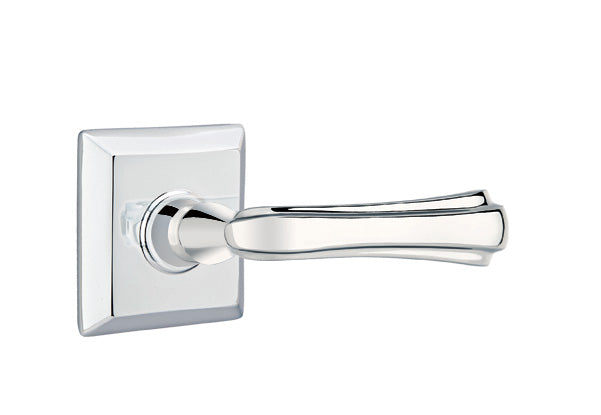 Emtek Wembley Lever With Quincy Rosette