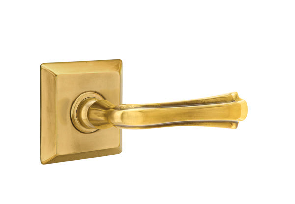 Emtek Wembley Lever With Quincy Rosette