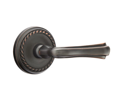 Emtek Wembley Lever With Rope Rosette