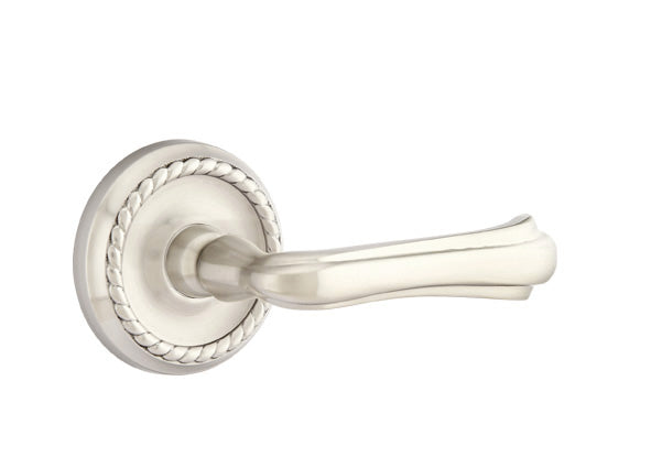 Emtek Wembley Lever With Rope Rosette