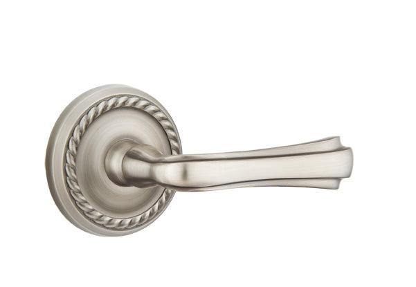 Emtek Wembley Lever With Rope Rosette